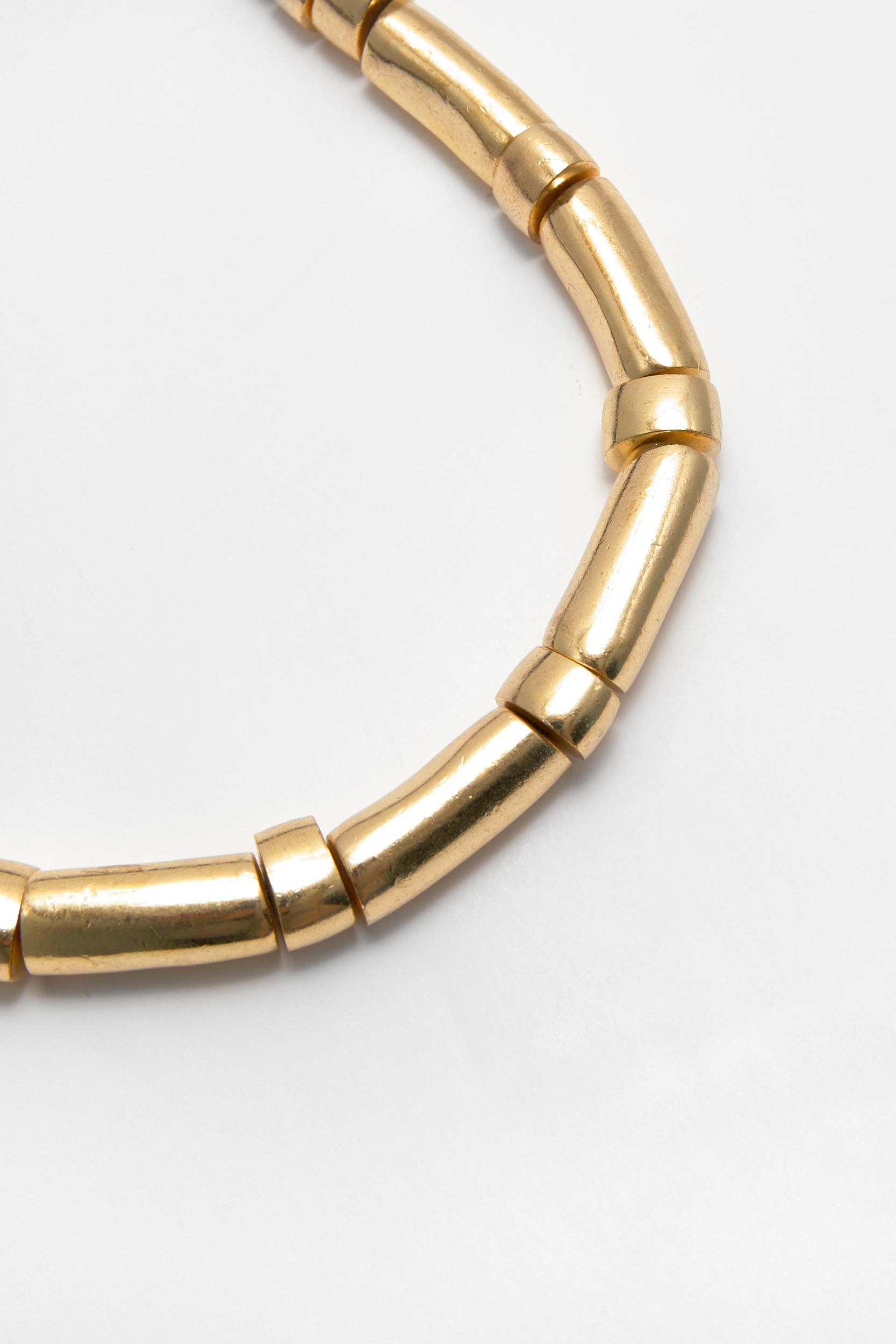 Contrast gold-toned necklace Product Image