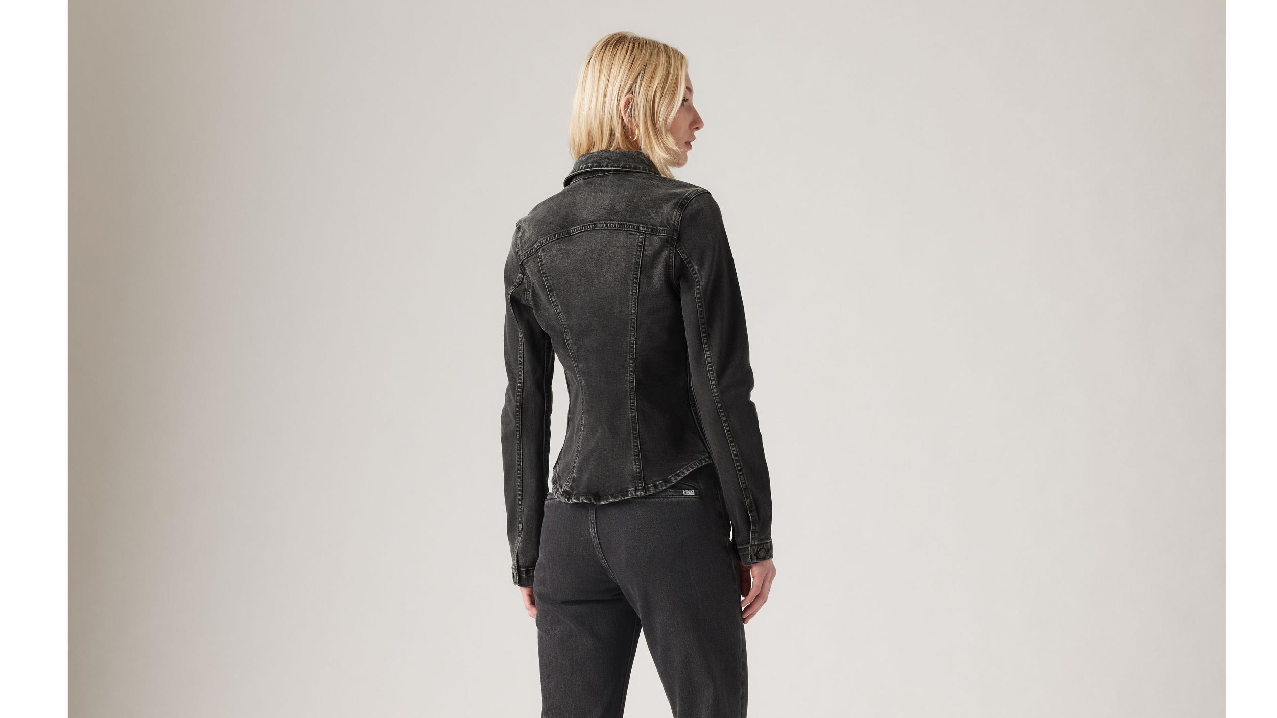 Slim Tailored Trucker Jacket Product Image