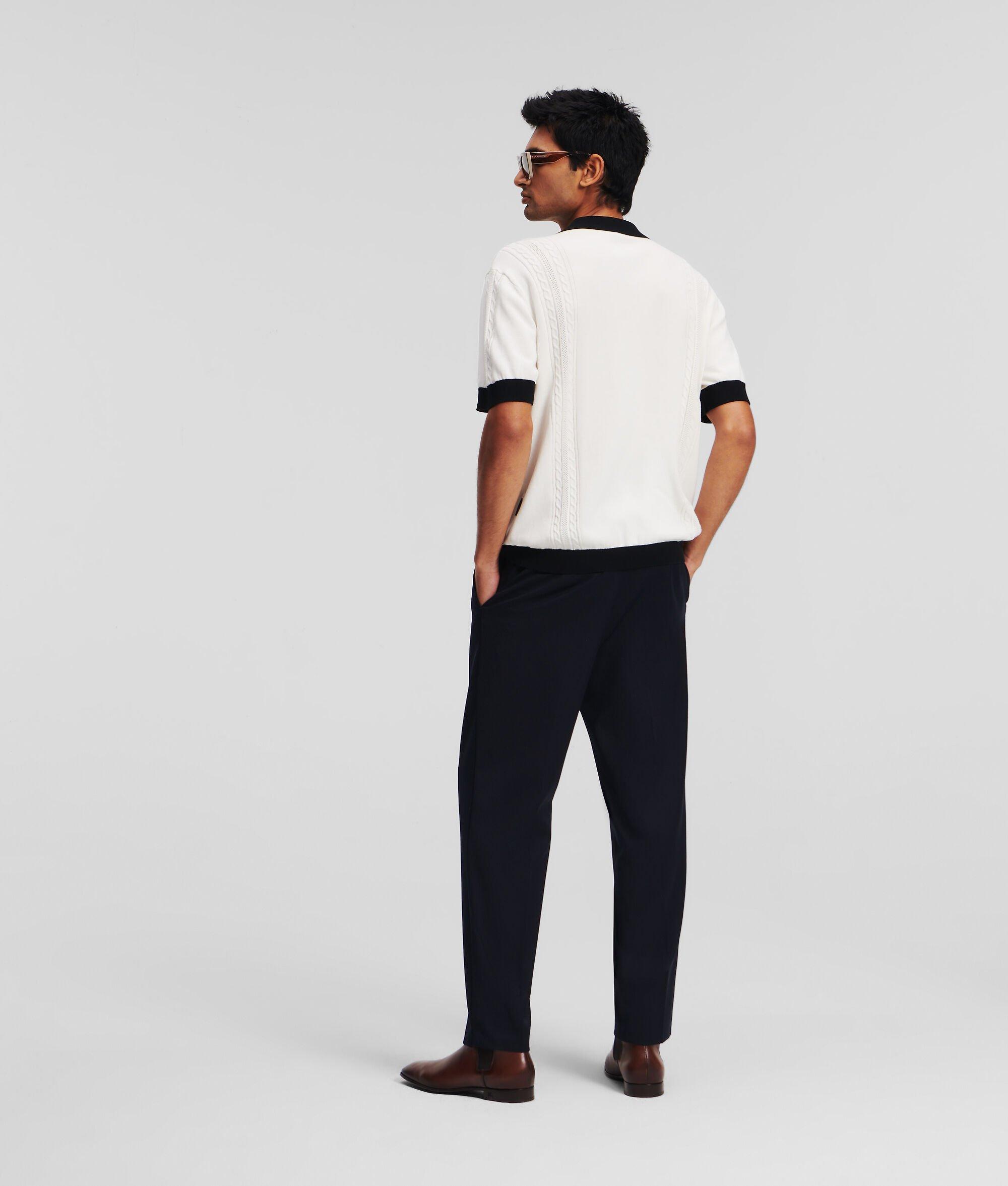 KNITTED SHORT-SLEEVED SHIRT Product Image