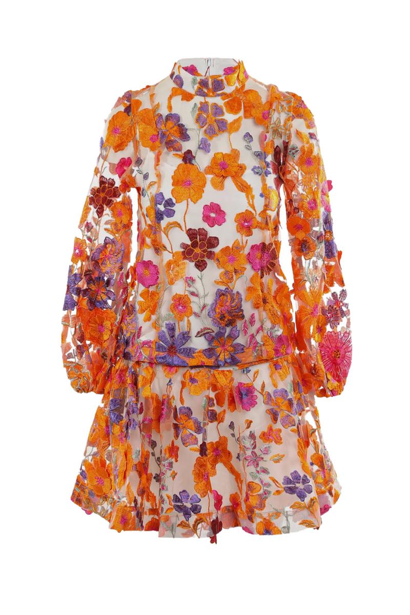 Long Sleeve Floral Top Product Image