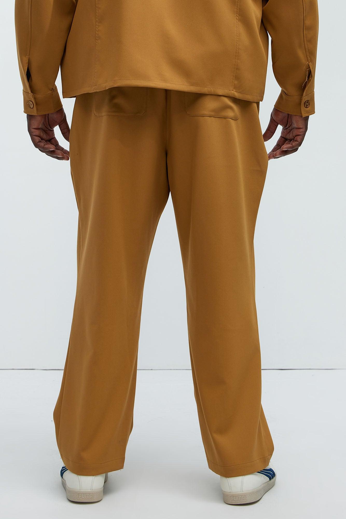 Ronan Straight Trousers - Camel Product Image