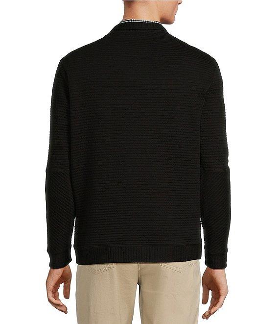 Hart Schaffner Marx Quarter-Zip Ottoman Pullover Product Image