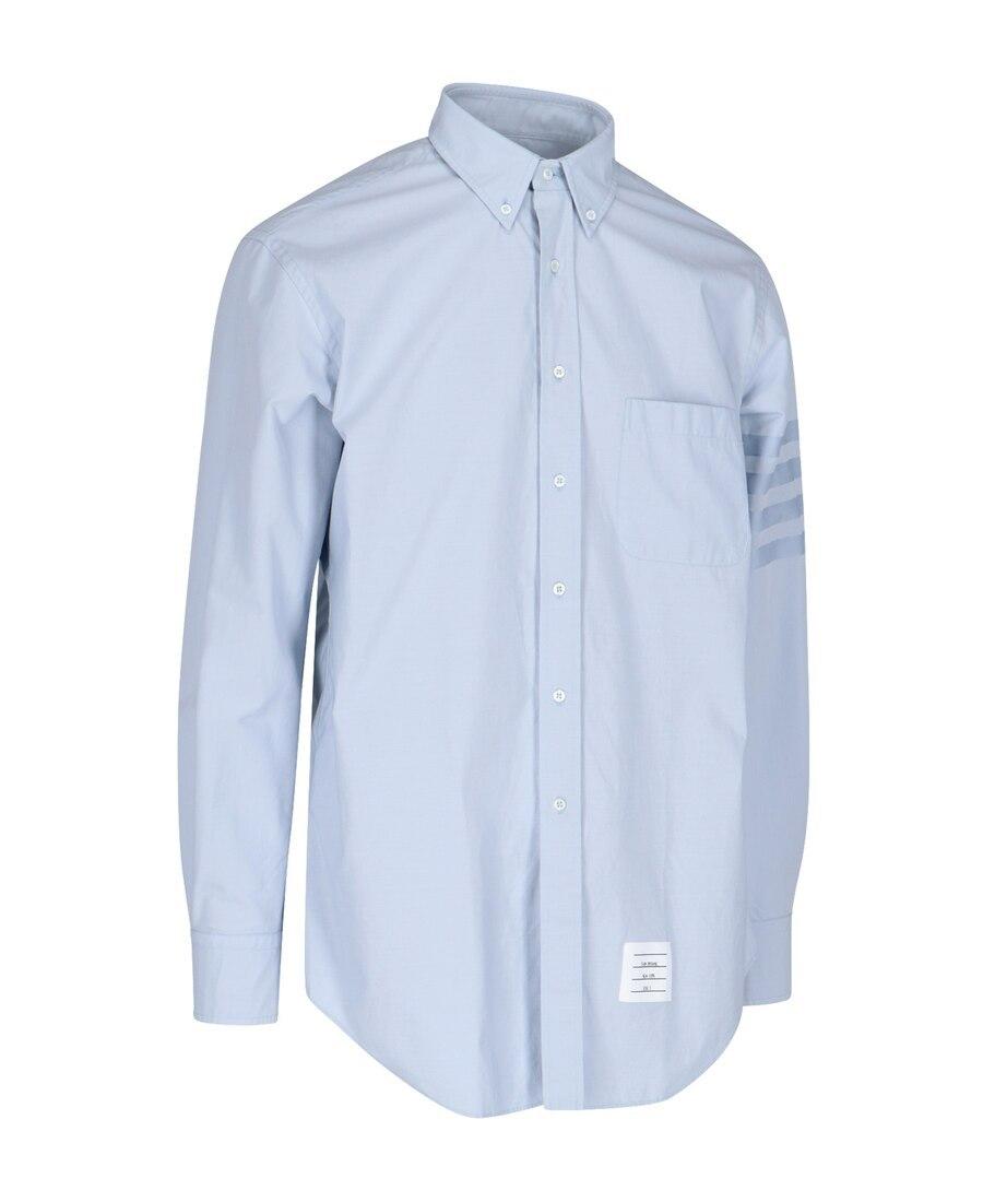 Thom Browne Men's Classic Fit Cotton Button-Down Shirt Product Image