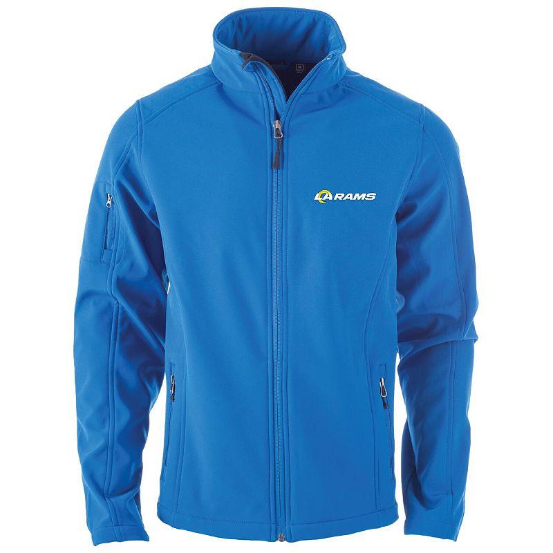 Men's Dunbrooke Royal Los Angeles Rams Sonoma Softshell Full-Zip Jacket,  Product Image