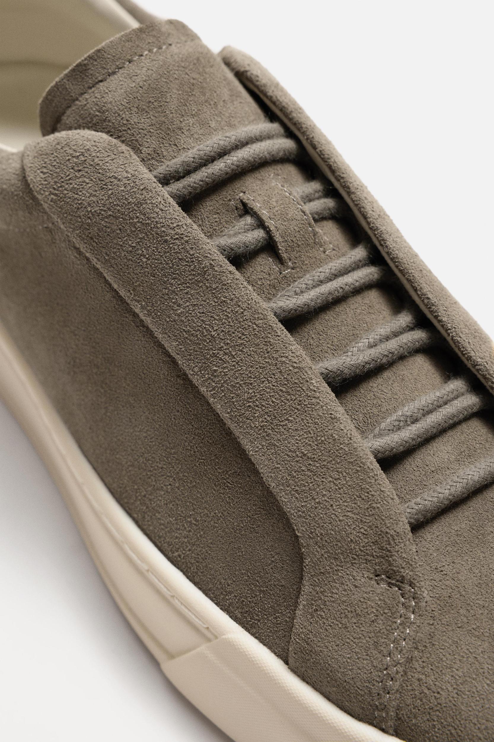 LEATHER SNEAKERS Product Image