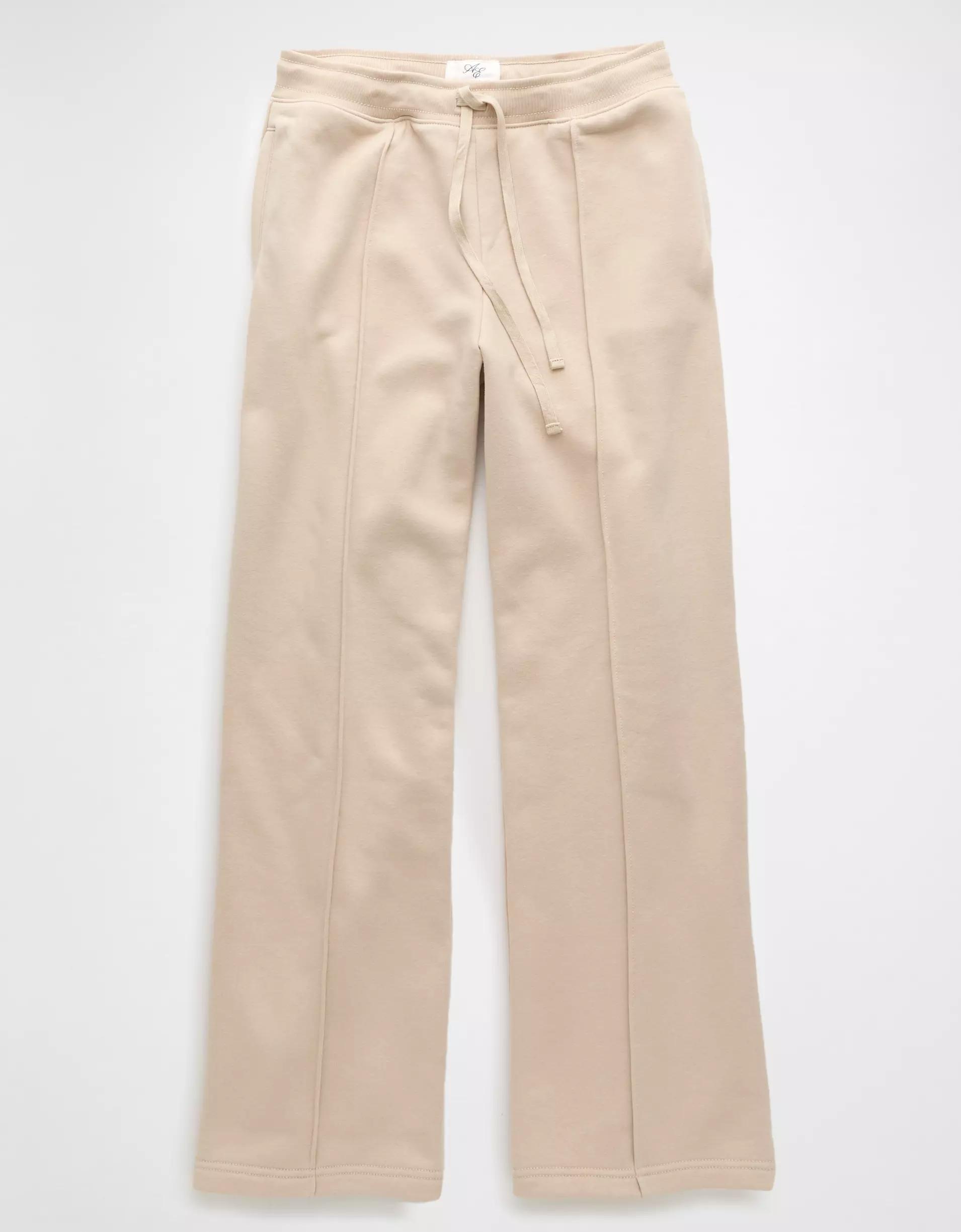 AE Everyday Luxe Wide-Leg Sweatpant Product Image