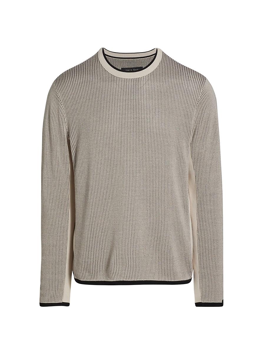 Mens Harvey Cotton-Blend Crewneck Sweater Product Image