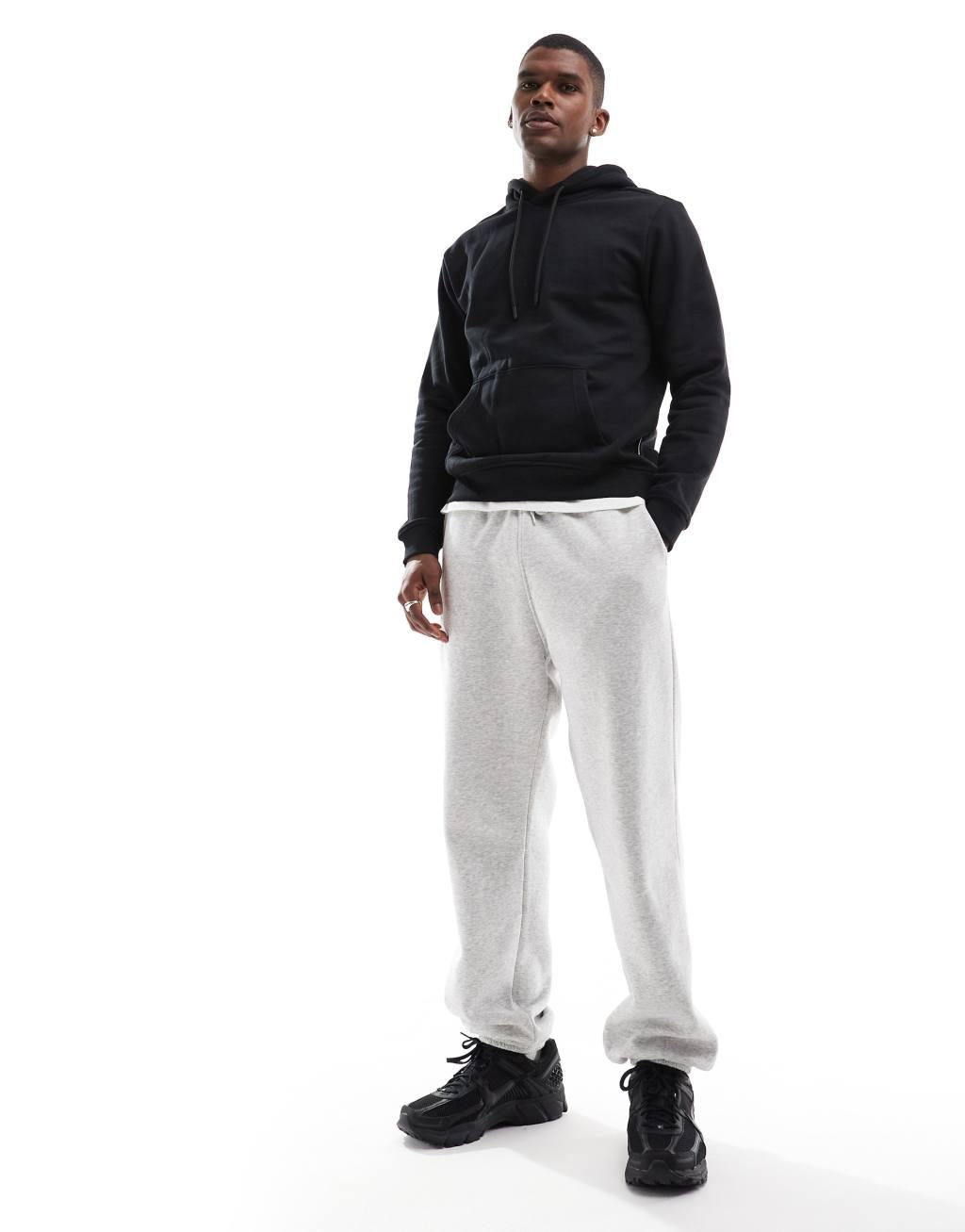 Only & Sons hoodie in black Product Image