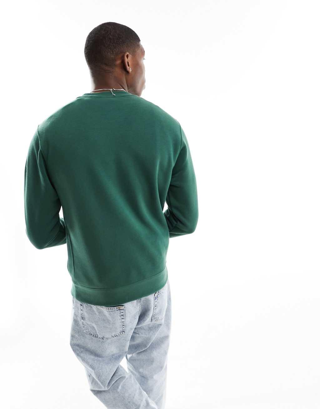 Nike Club sweatshirt in dark green Product Image