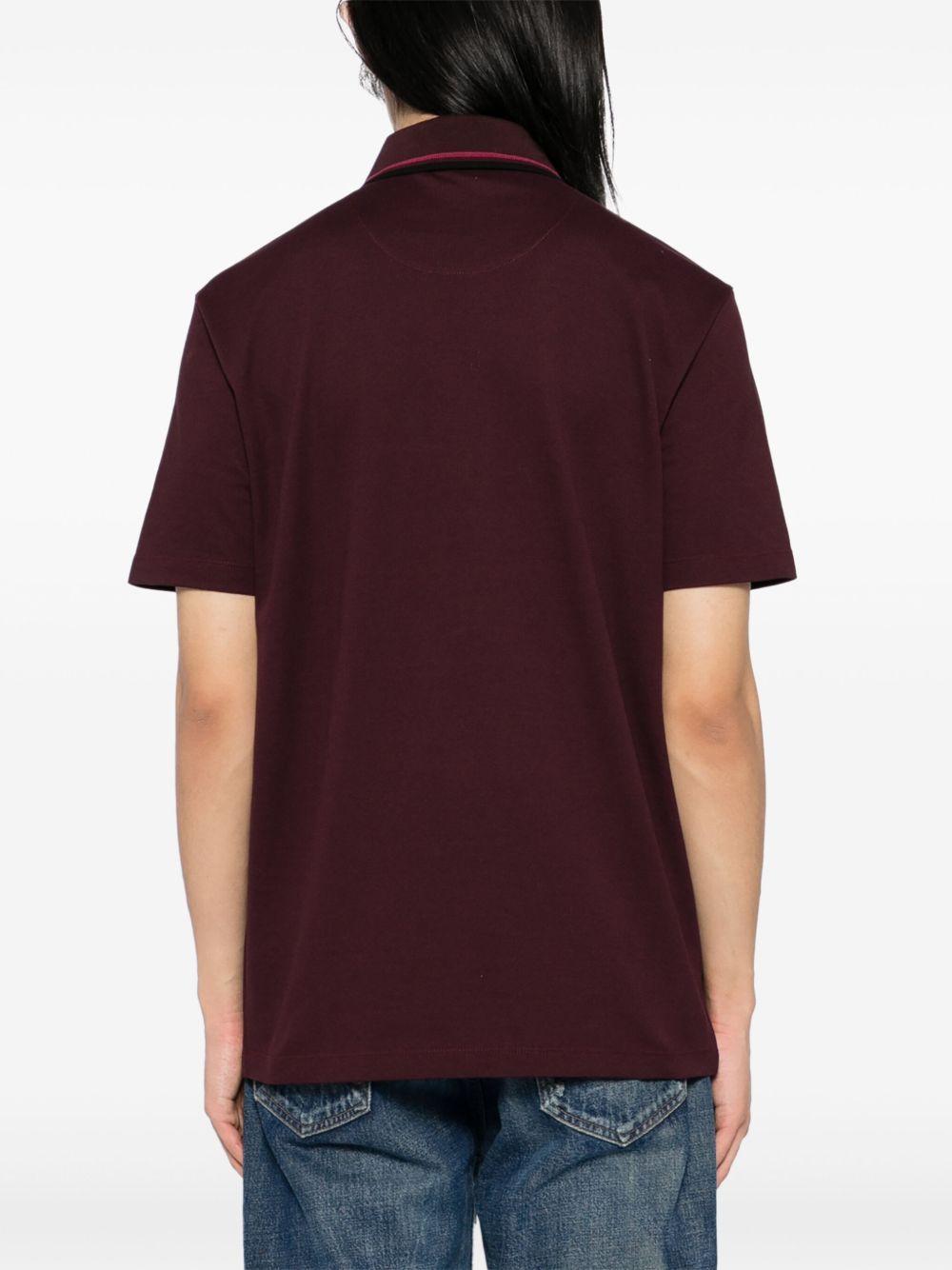 logo-embroidered polo shirt Product Image