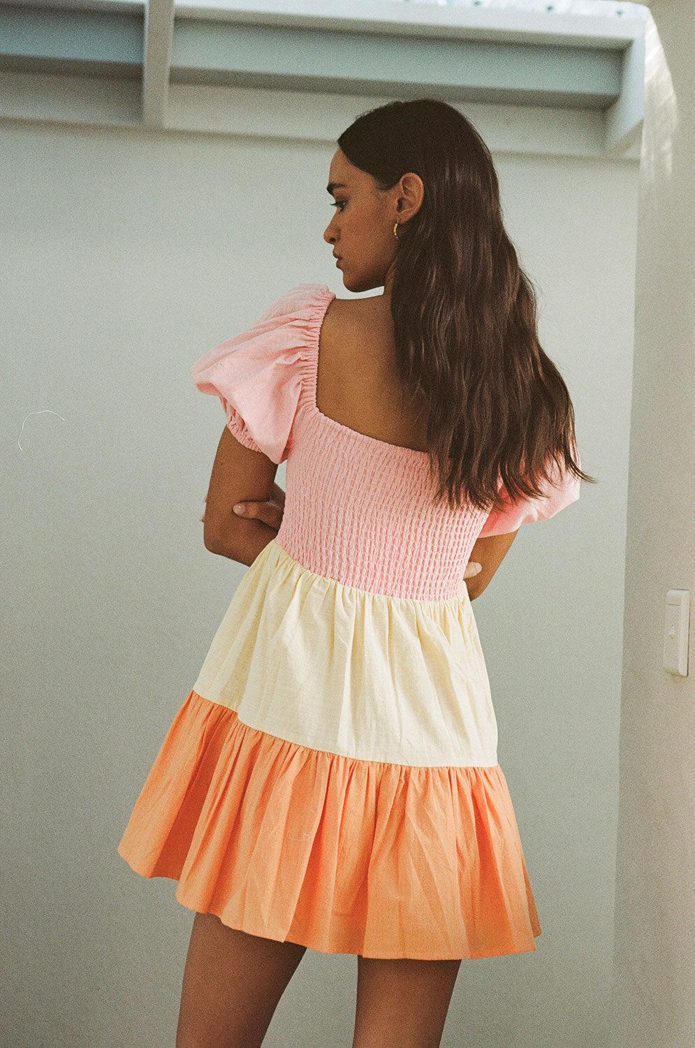 Audrina Off Shoulder Dress Product Image