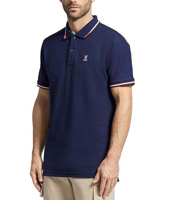 Psycho Bunny Stirling Pique Short Sleeve Polo Shirt Product Image