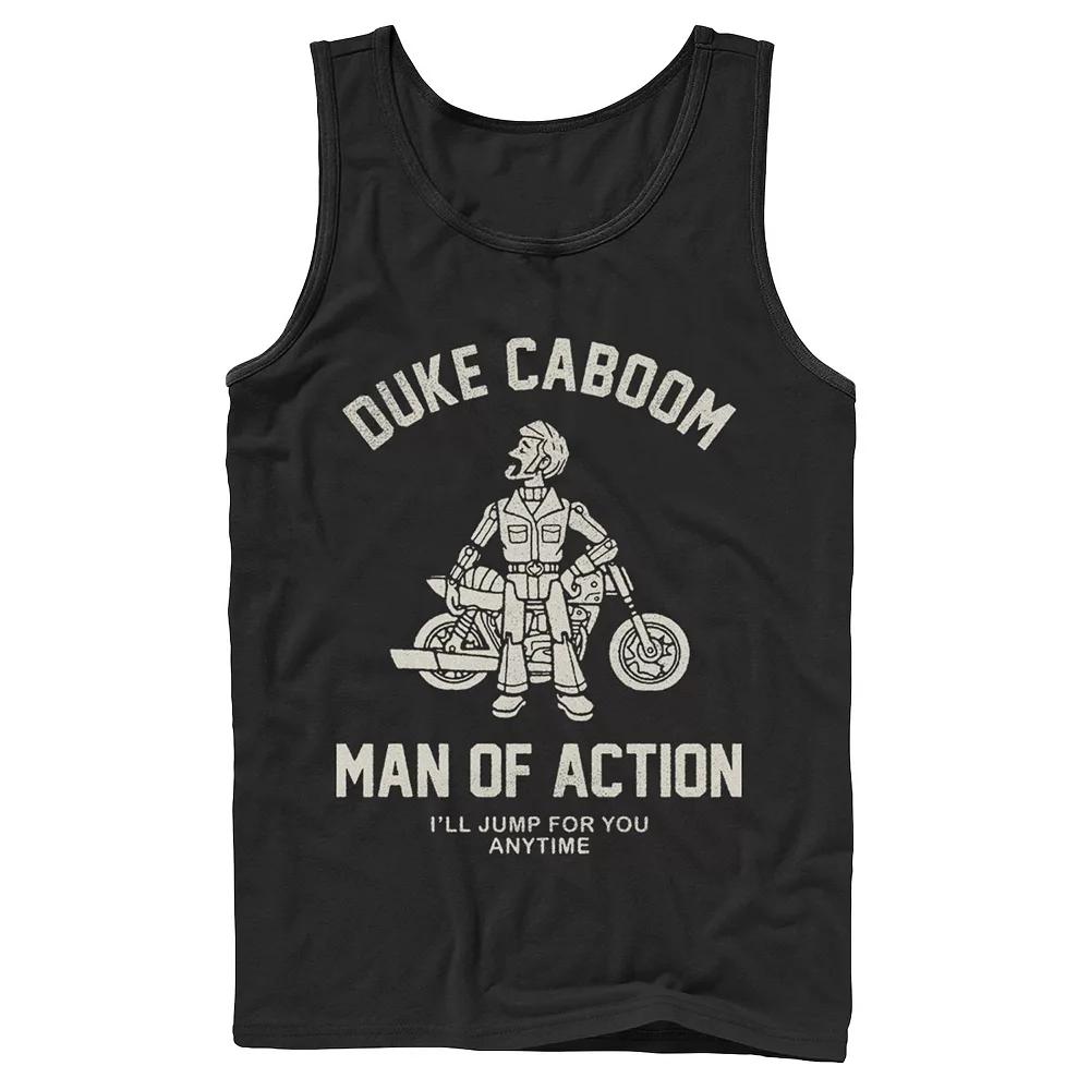 Disney / Pixar's Toy Story Duke Caboom Men's Man Of Action Tank Top,  Product Image
