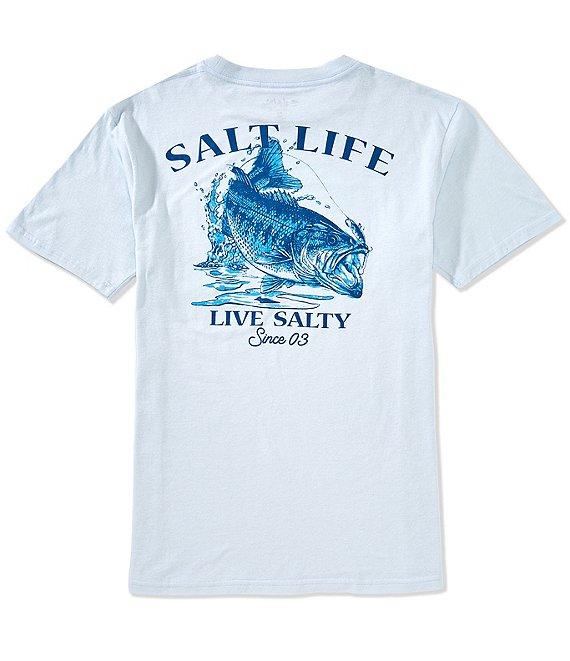 Salt Life Salty Bass Graphic Short Sleeve T-Shirt Product Image