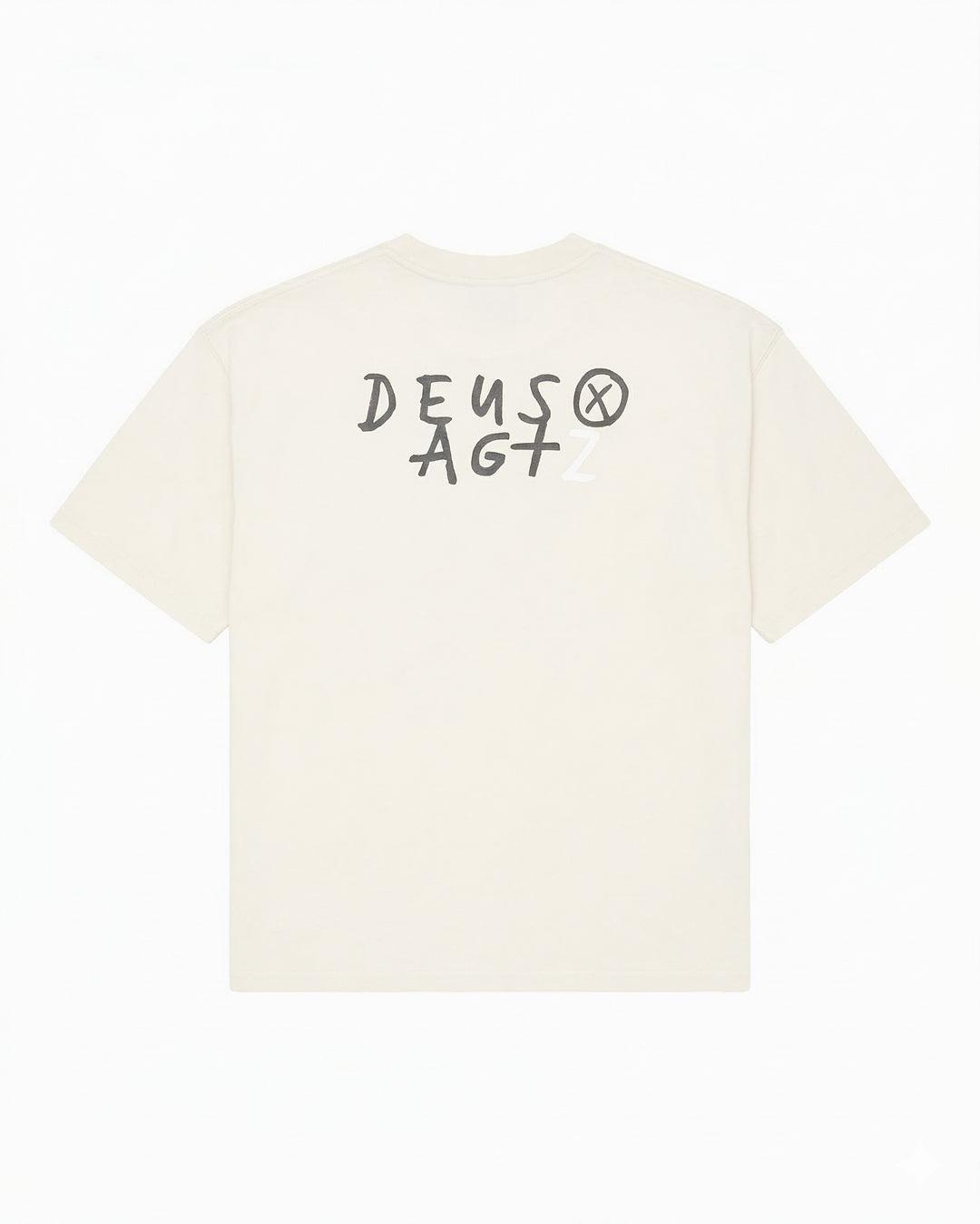 Deus x AGTZ Twin Tail Series Tee - Bone White Product Image