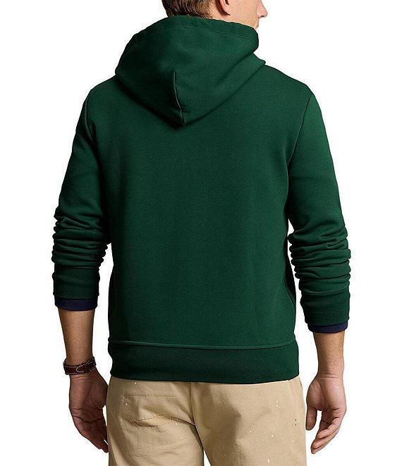 Polo Ralph Lauren Big & Tall Double-Knit Solid Full-Zip Hoodie Product Image