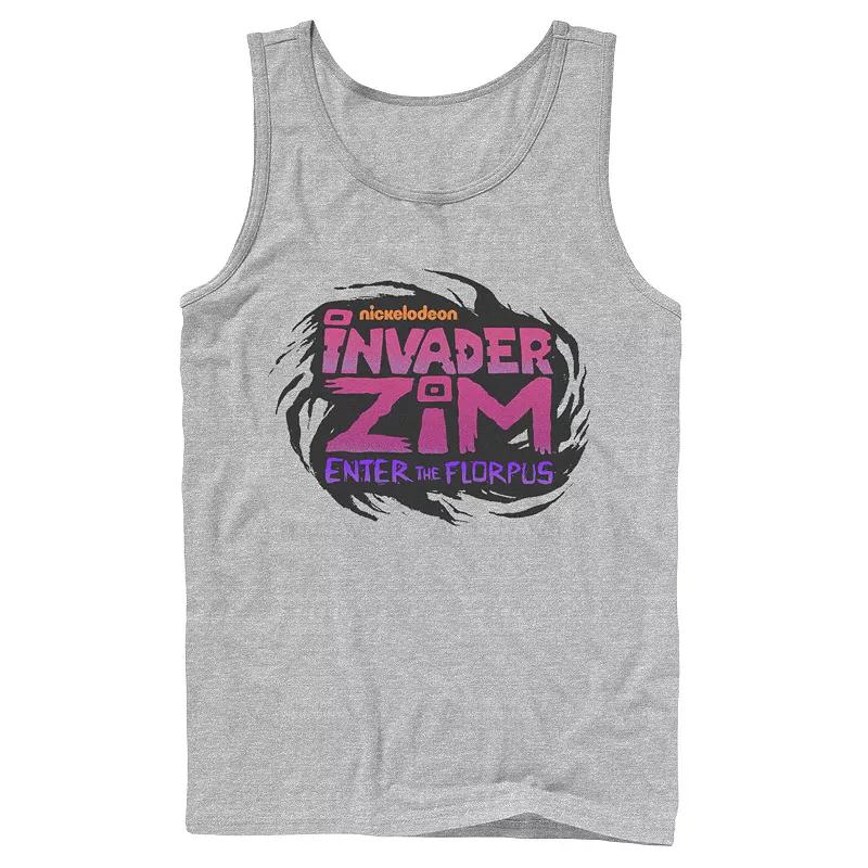 Men's Nickelodeon Invader Zim Enter Florpus Logo Graphic Tank Top,  Product Image