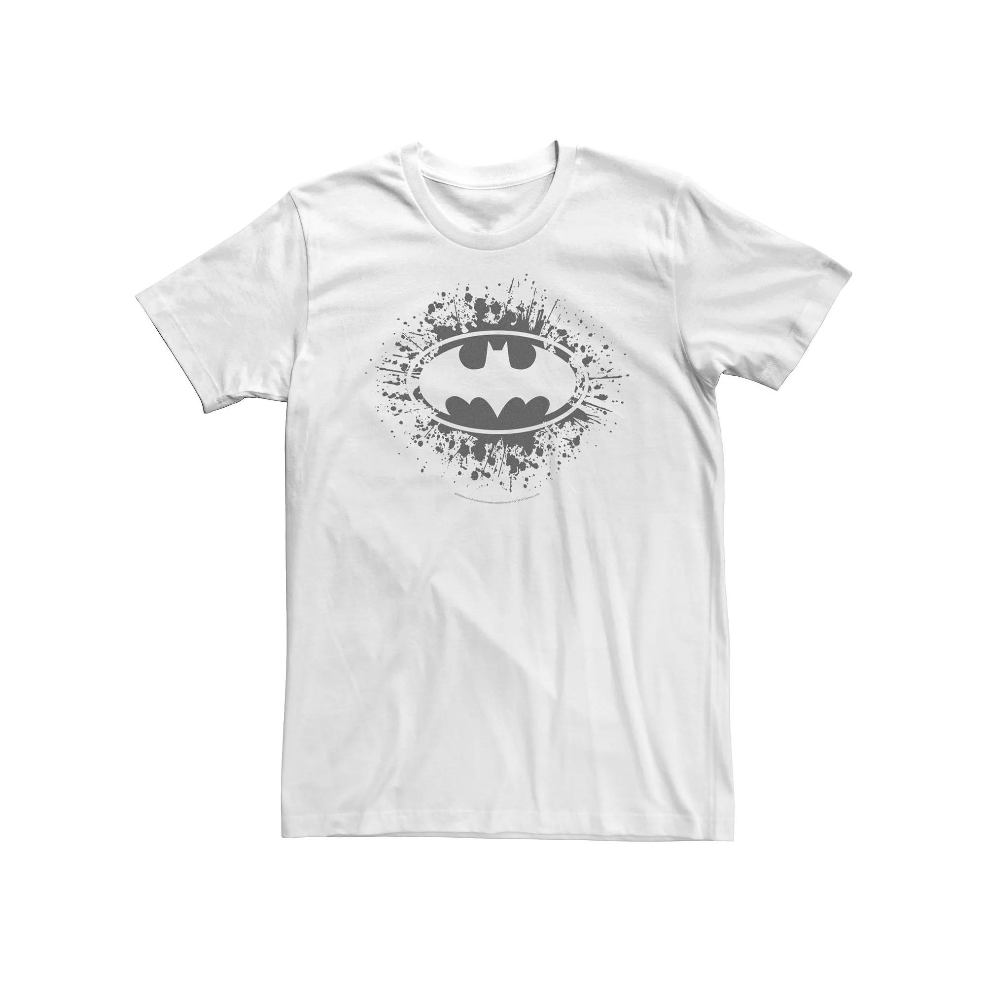 Big & Tall DC Comics Batman Splatter Logo Tee, Boy's,  Product Image