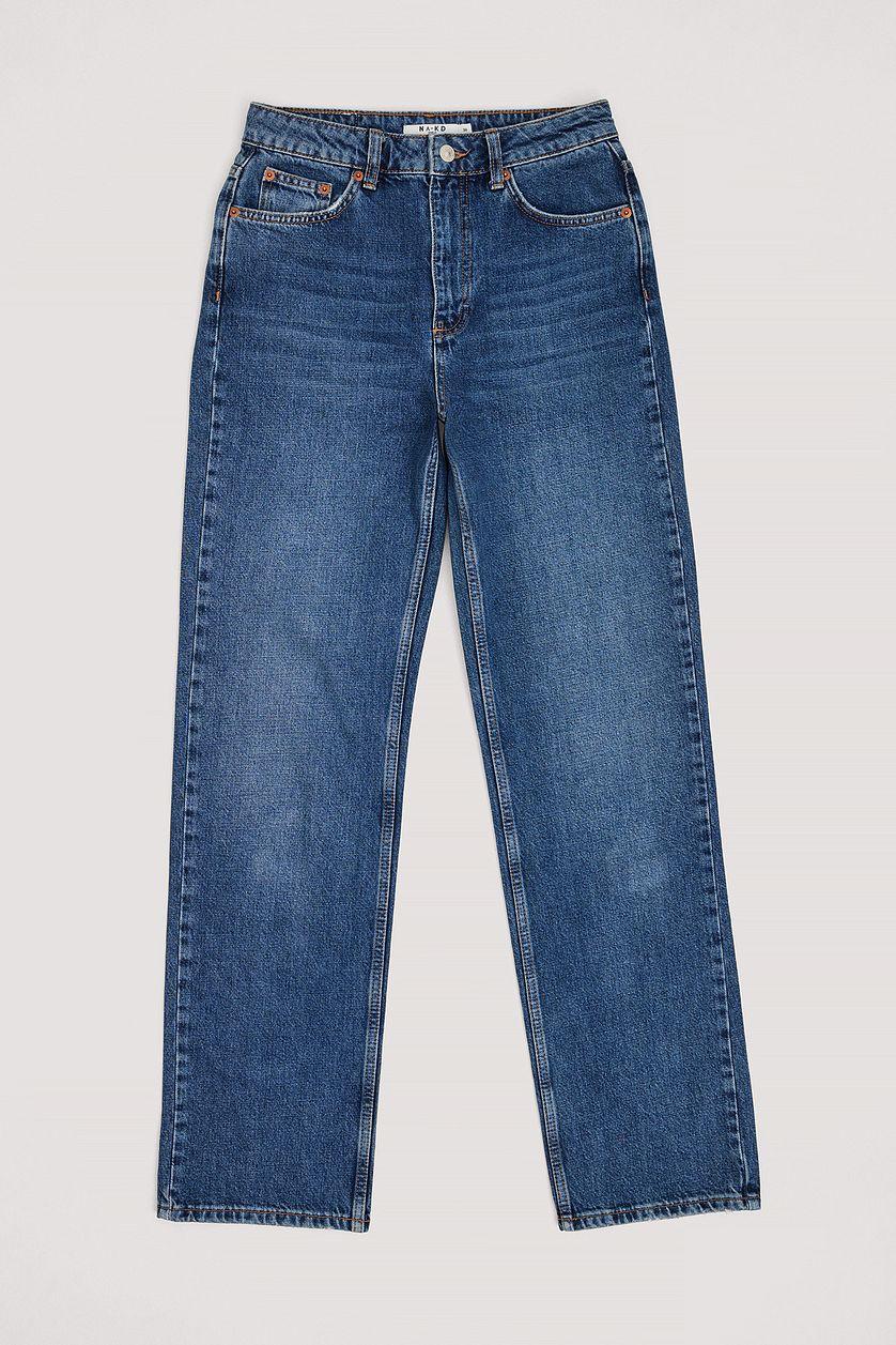 Straight High Waist Jeans Product Image