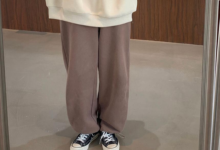 Lettering Sweatshirt / Sweatpants Product Image