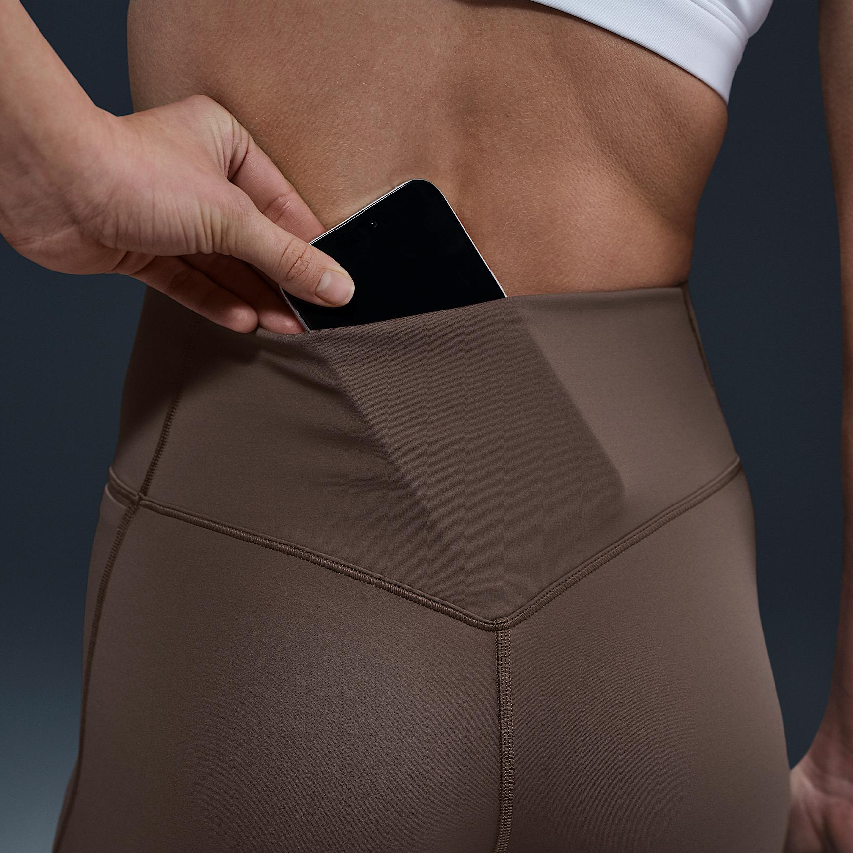 Nike Women's Universa High-Waisted Full-Length Leggings with No Front Seam Product Image