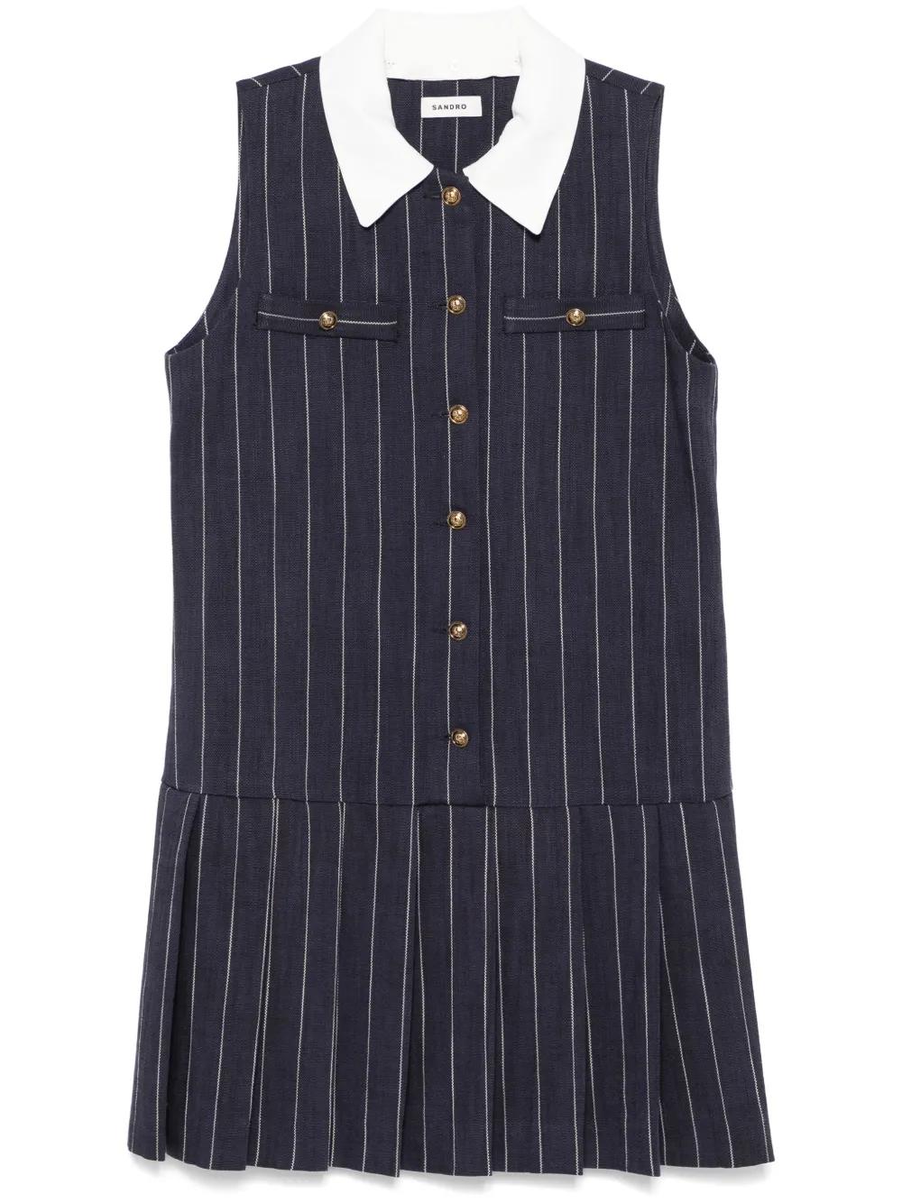 striped mini dress Product Image