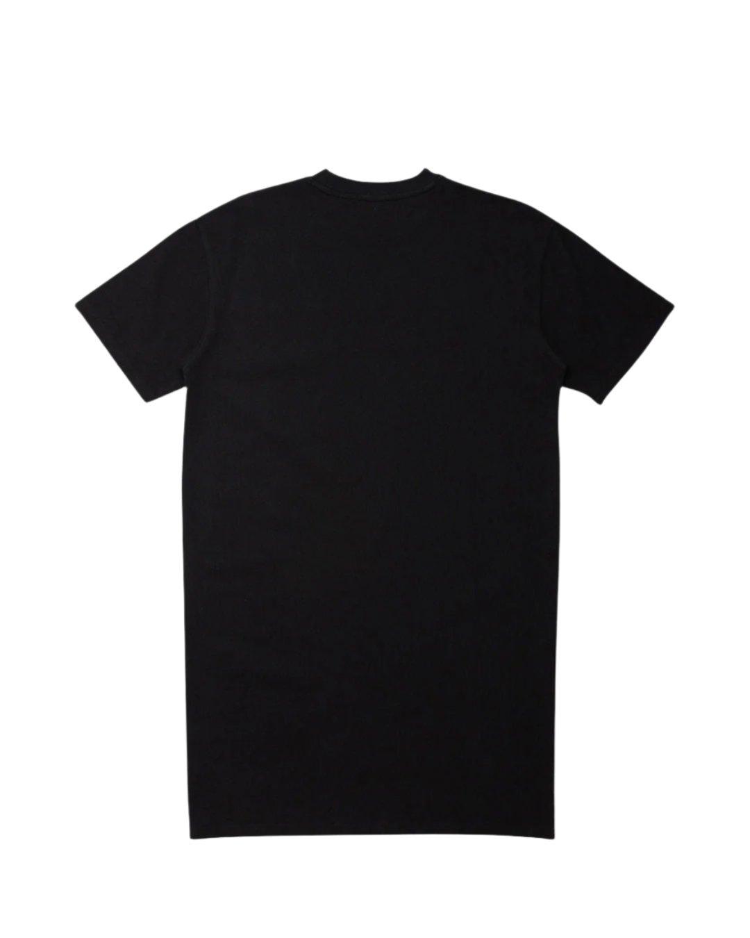 Chrome Spotnik Tee Dress - Black Product Image