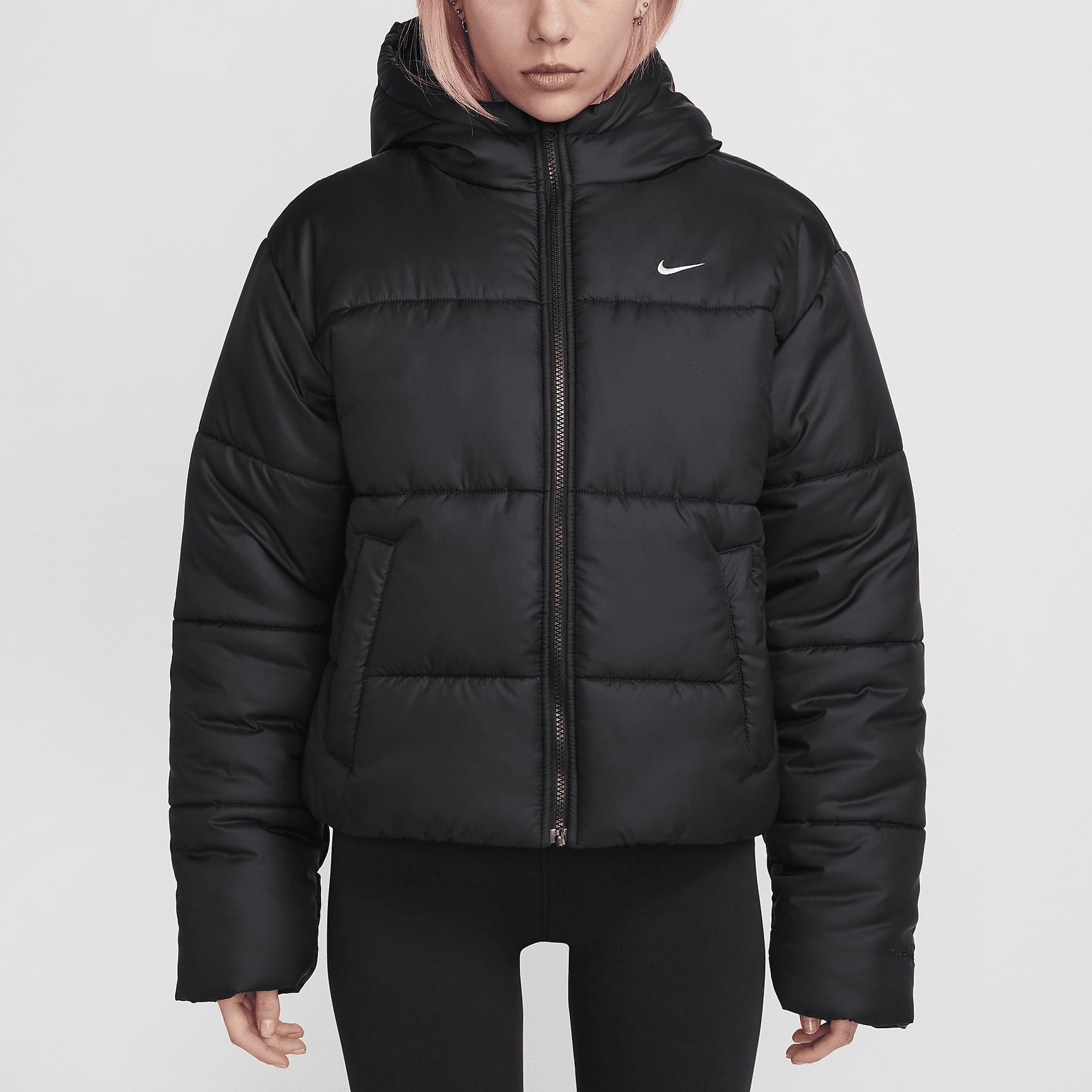 Women's Nike Sportswear Classic Puffer Therma-FIT Loose Hooded Jacket Product Image