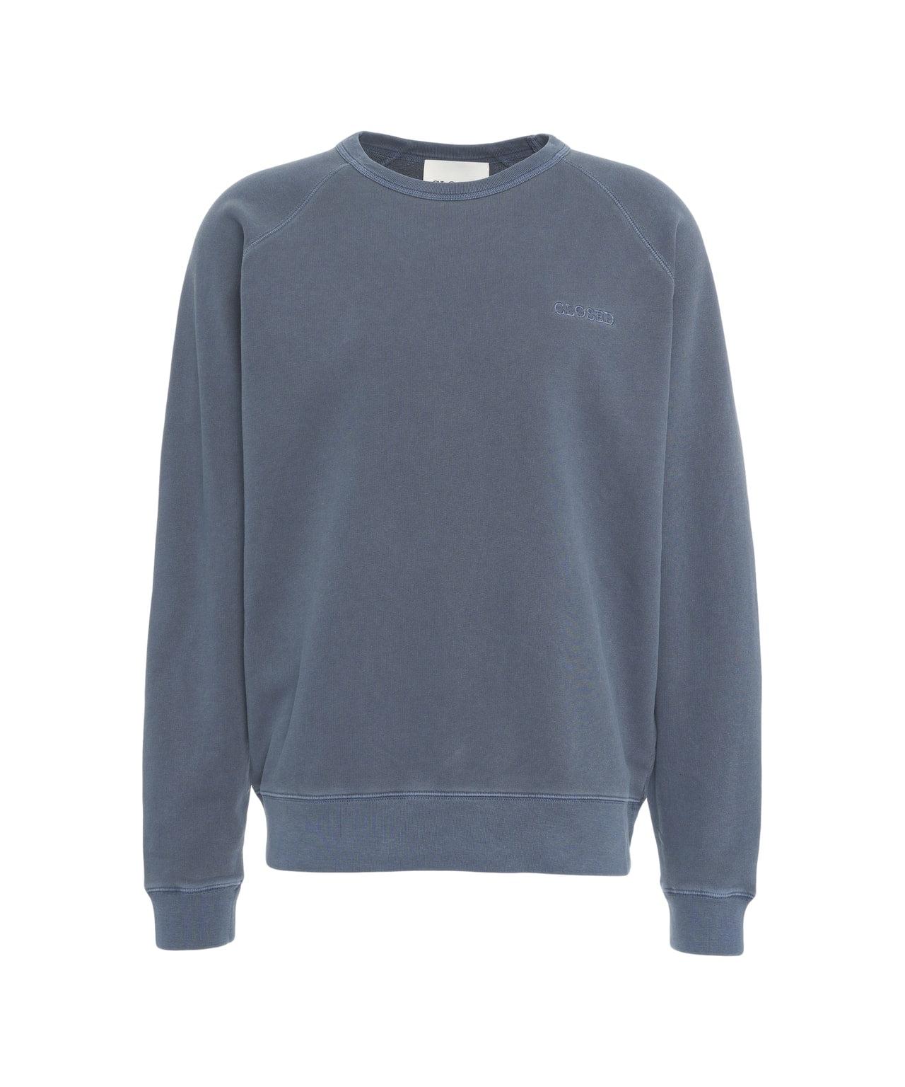 Sweatshirt with logo embroidery Product Image