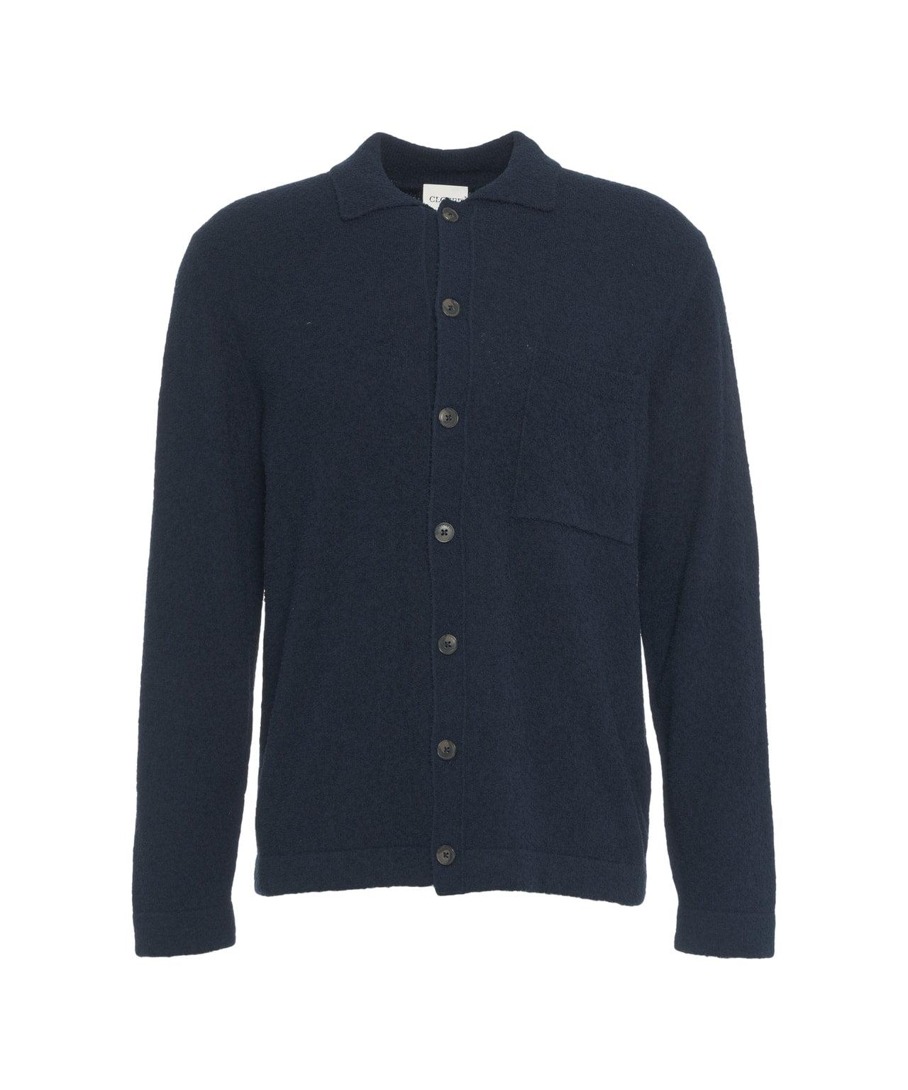 Boucle knit cardigan Product Image