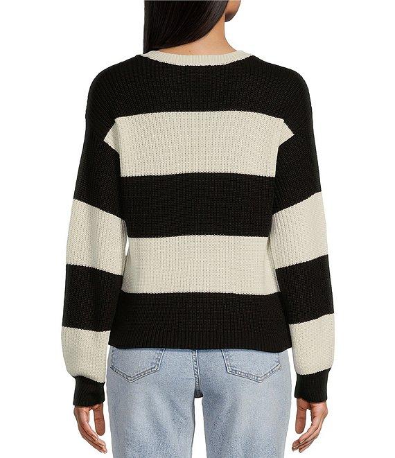Copper Key Shaker Stripe Sweater Product Image