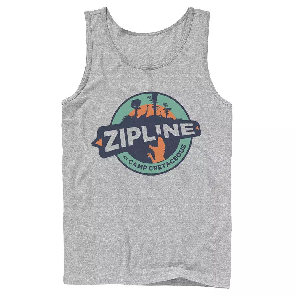 Men's Jurassic World: Camp Cretaceous Zipline Logo Tank Top, Boy's,  Product Image
