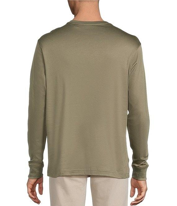 Daniel Cremieux Signature Label Pima Cotton Long Sleeve T-Shirt Product Image