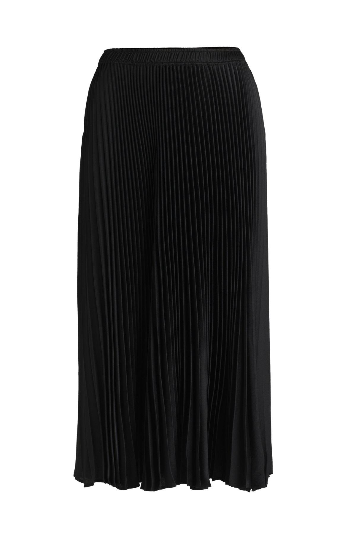 Plissé skirt with micro print Product Image