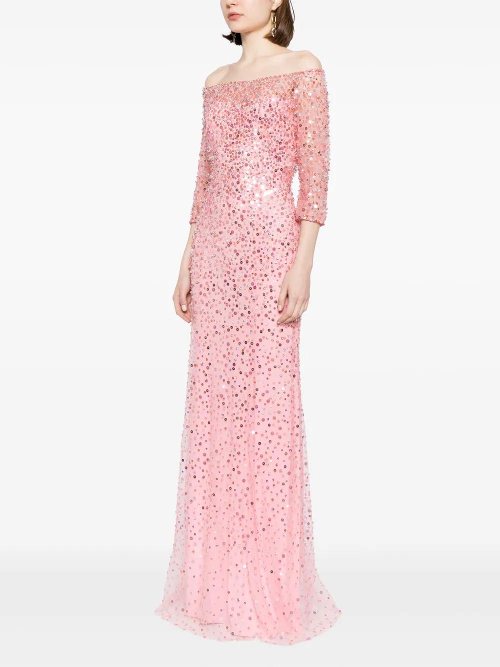 Lantana sequin-embellished gown Product Image