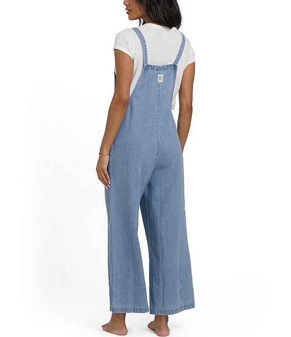 Billabong Pacific Time Denim Overalls Product Image