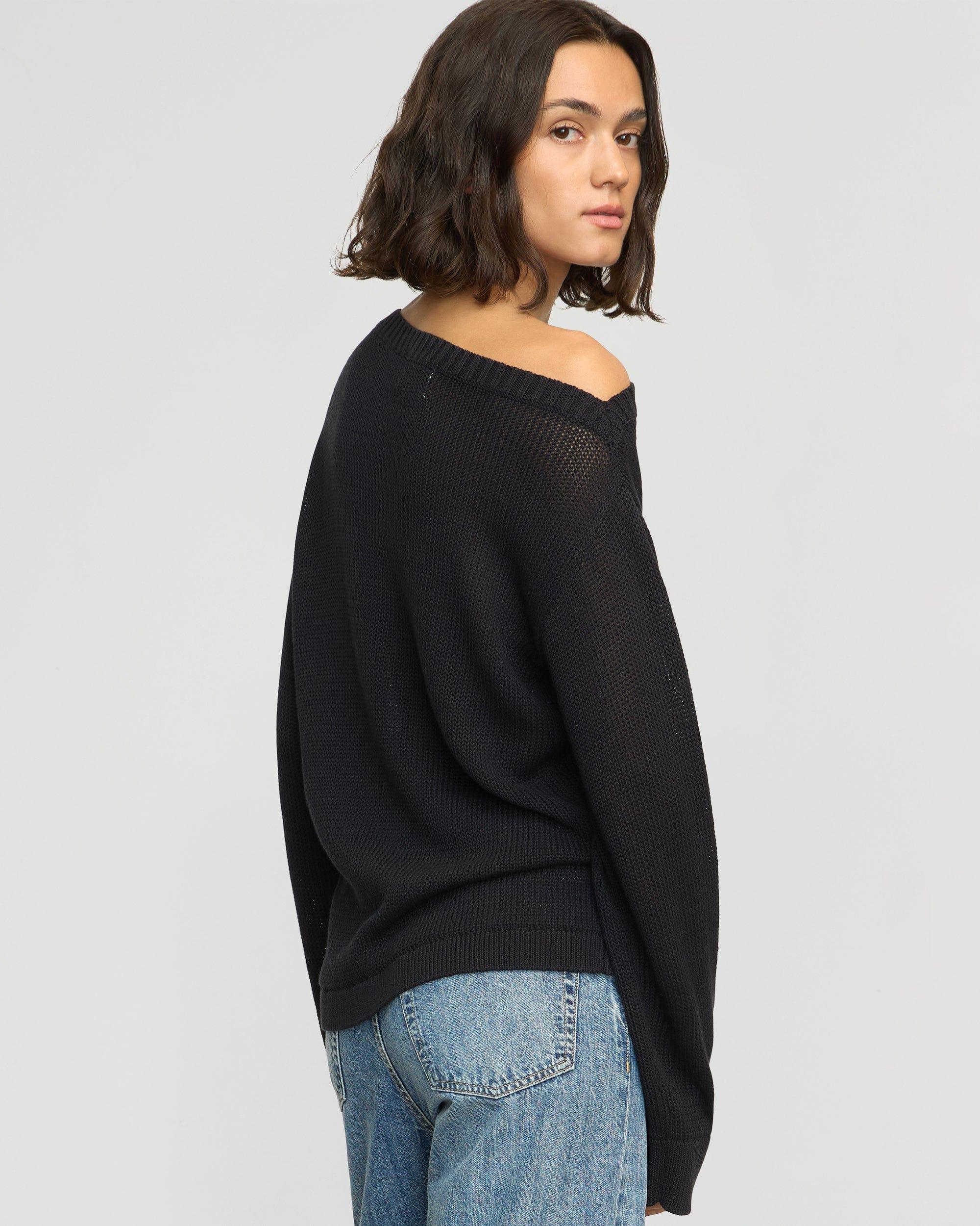 Issa Lightweight Off-Shoulder Sweater Product Image