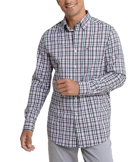 Southern Tide Performance Stretch Master Plaid Long Sleeve Woven Shirt Product Image