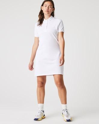 Slim Fit Stretch Piqué Polo Dress Product Image