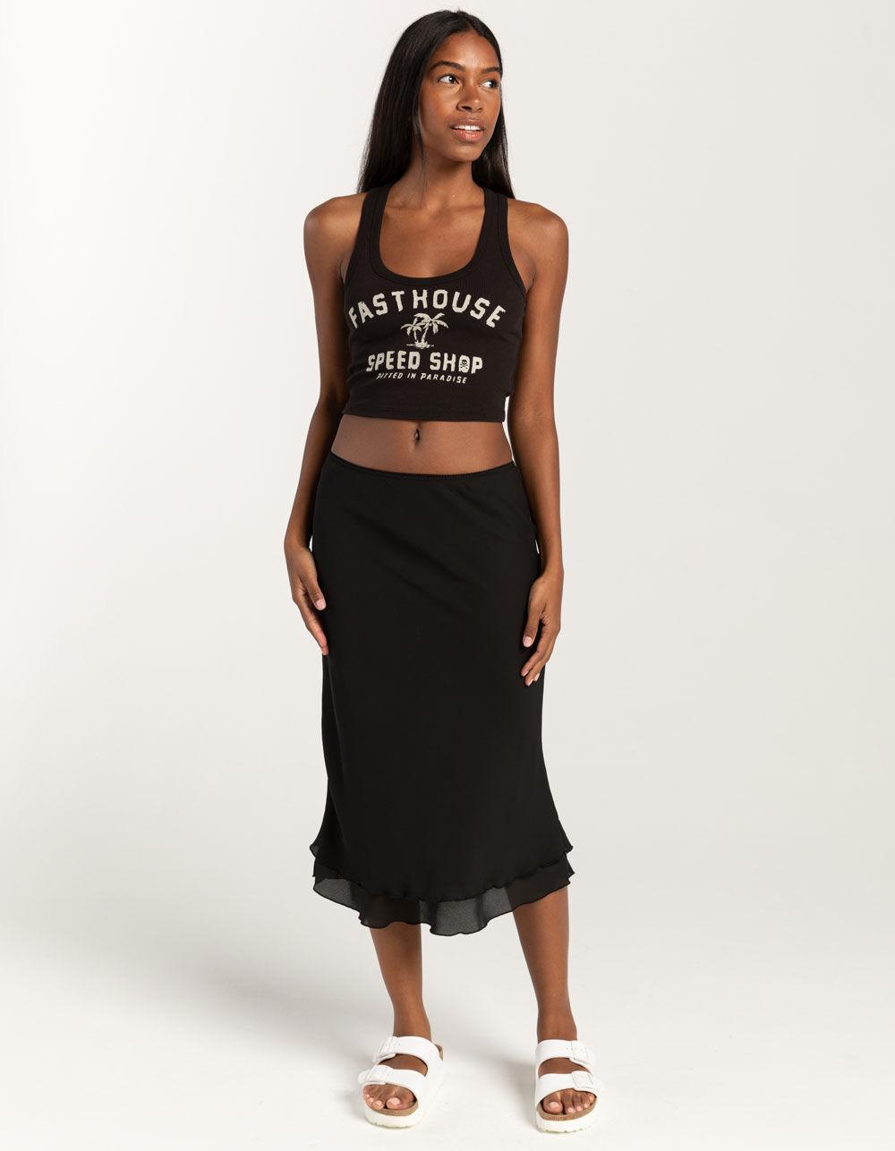 FASTHOUSE Alkyd Womens Tank Top - BLACK Product Image