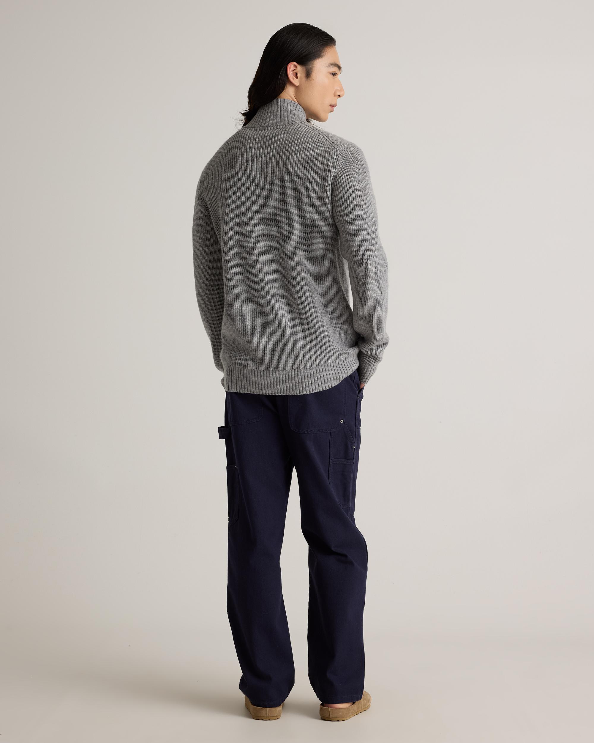 Quince | Men's Australian Merino Wool Full Zip Sweater Size XL Product Image