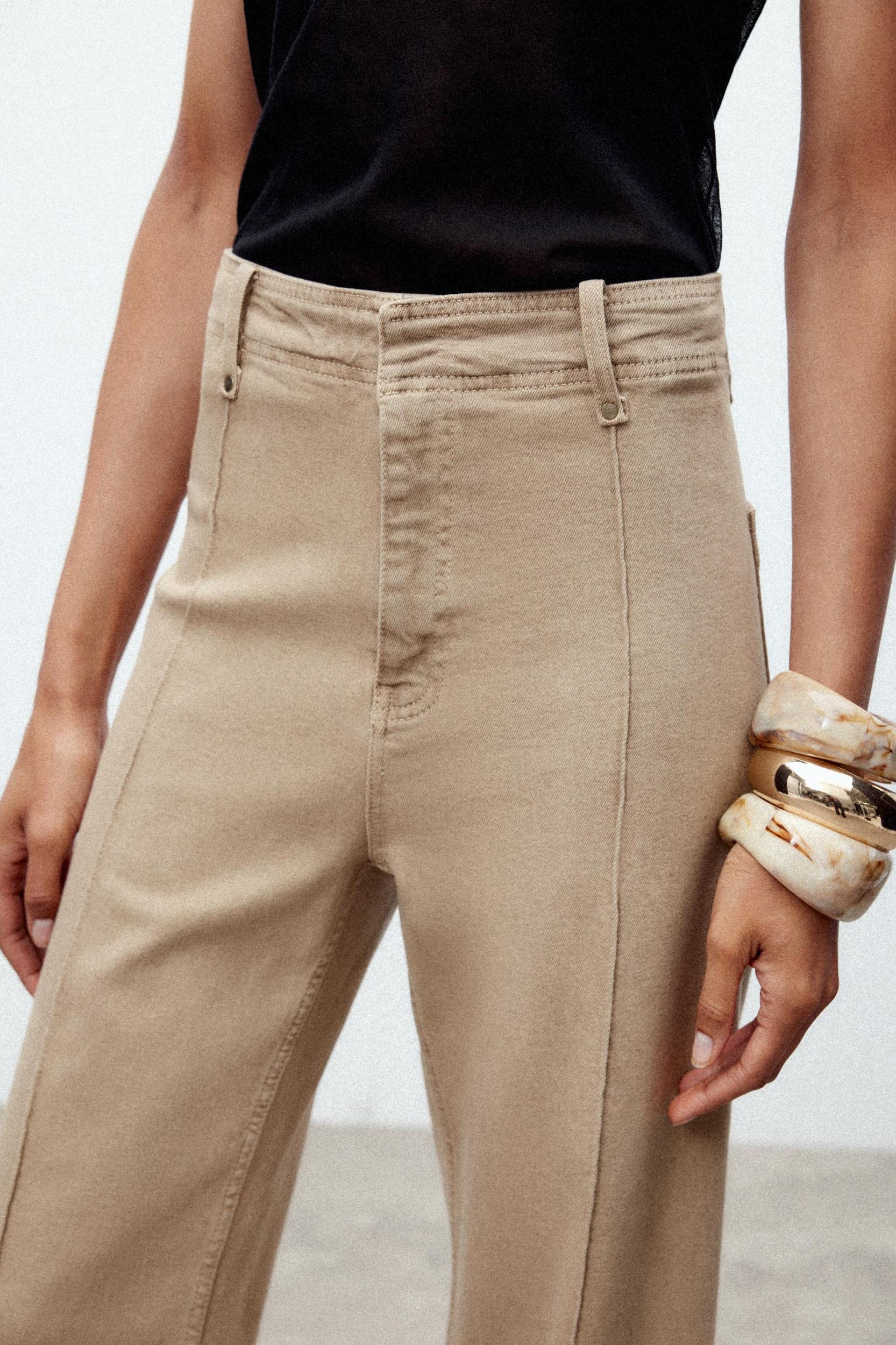 ZW COLLECTION HIGH WAIST WIDE LEG JEANS Product Image