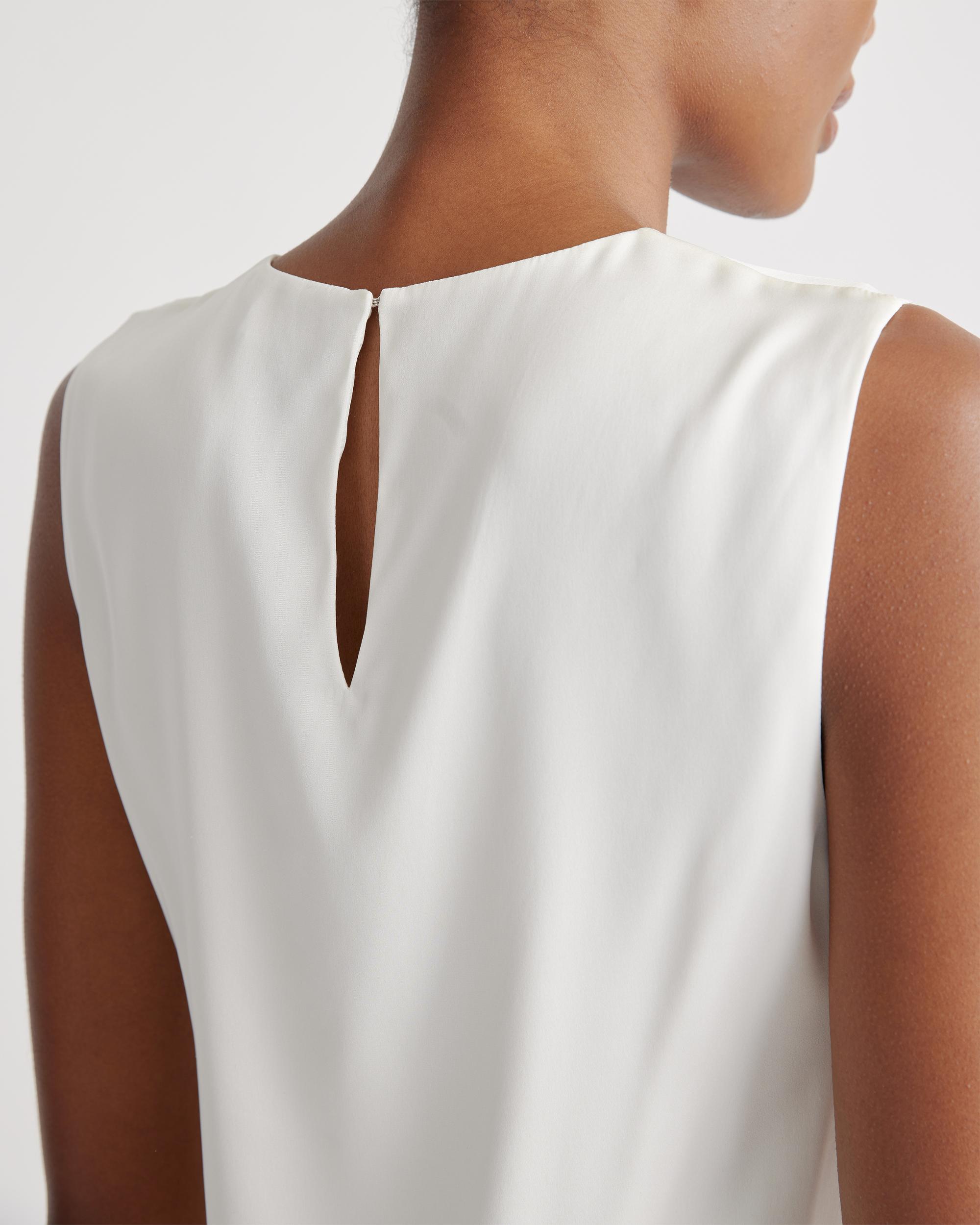 Quince | Women's Washable Stretch Silk Shell Tank Top Mulberry Silk Product Image