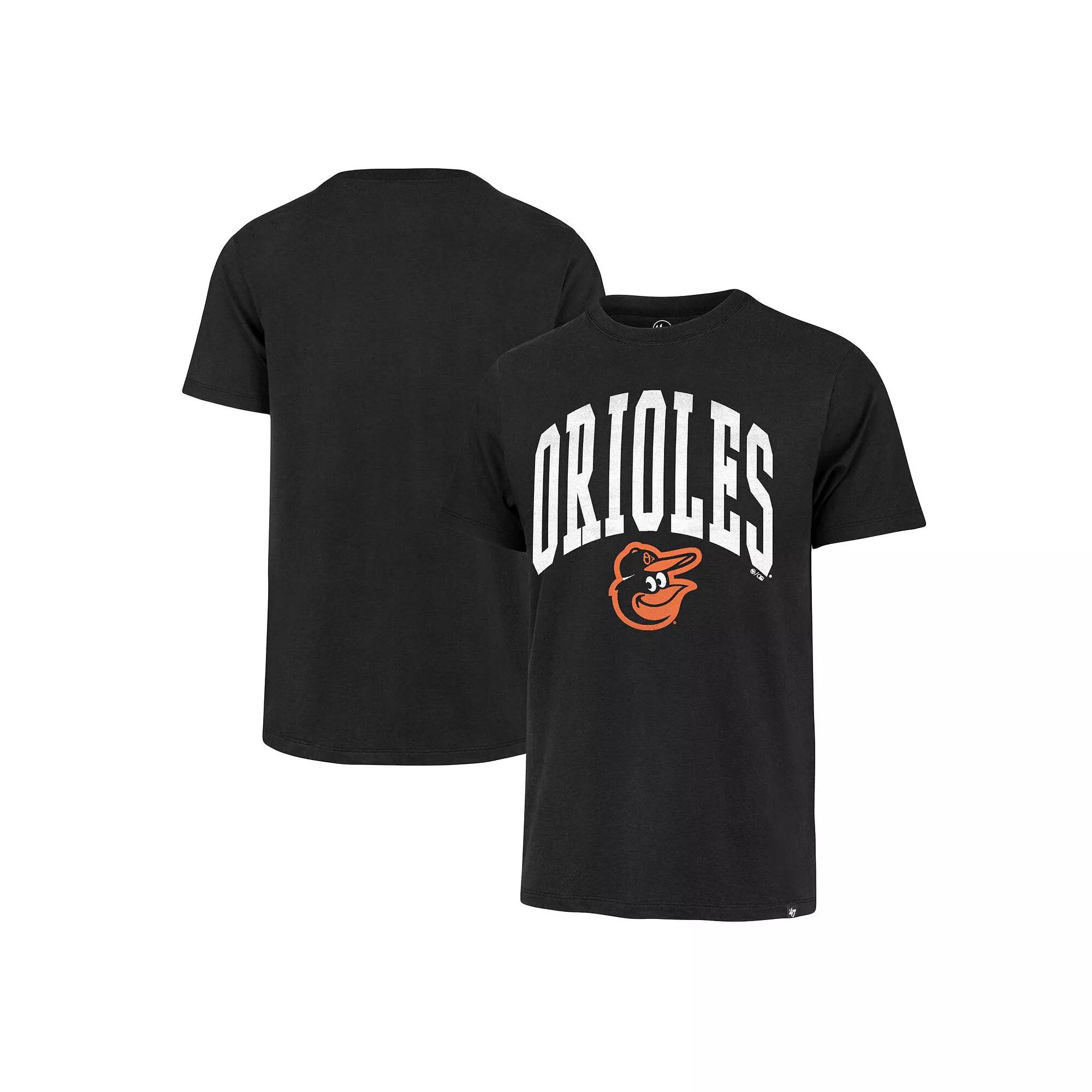 Men's '47 Black Baltimore Orioles Win Win Franklin T-Shirt,  Product Image