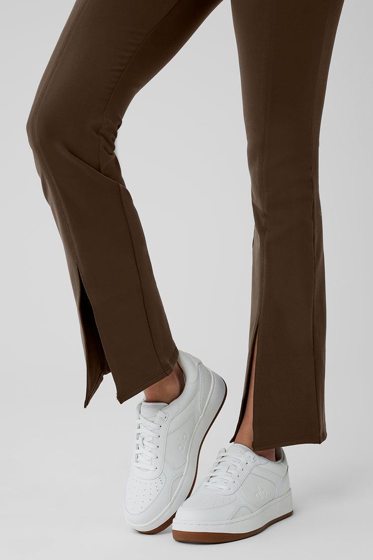 ALO | Airbrush High-Waist 7/8 Flutter Legging Brown Product Image