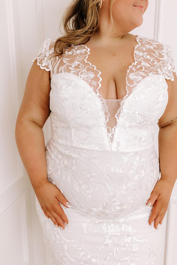 Feel The Spark Embroidered Mini Dress Curves Product Image