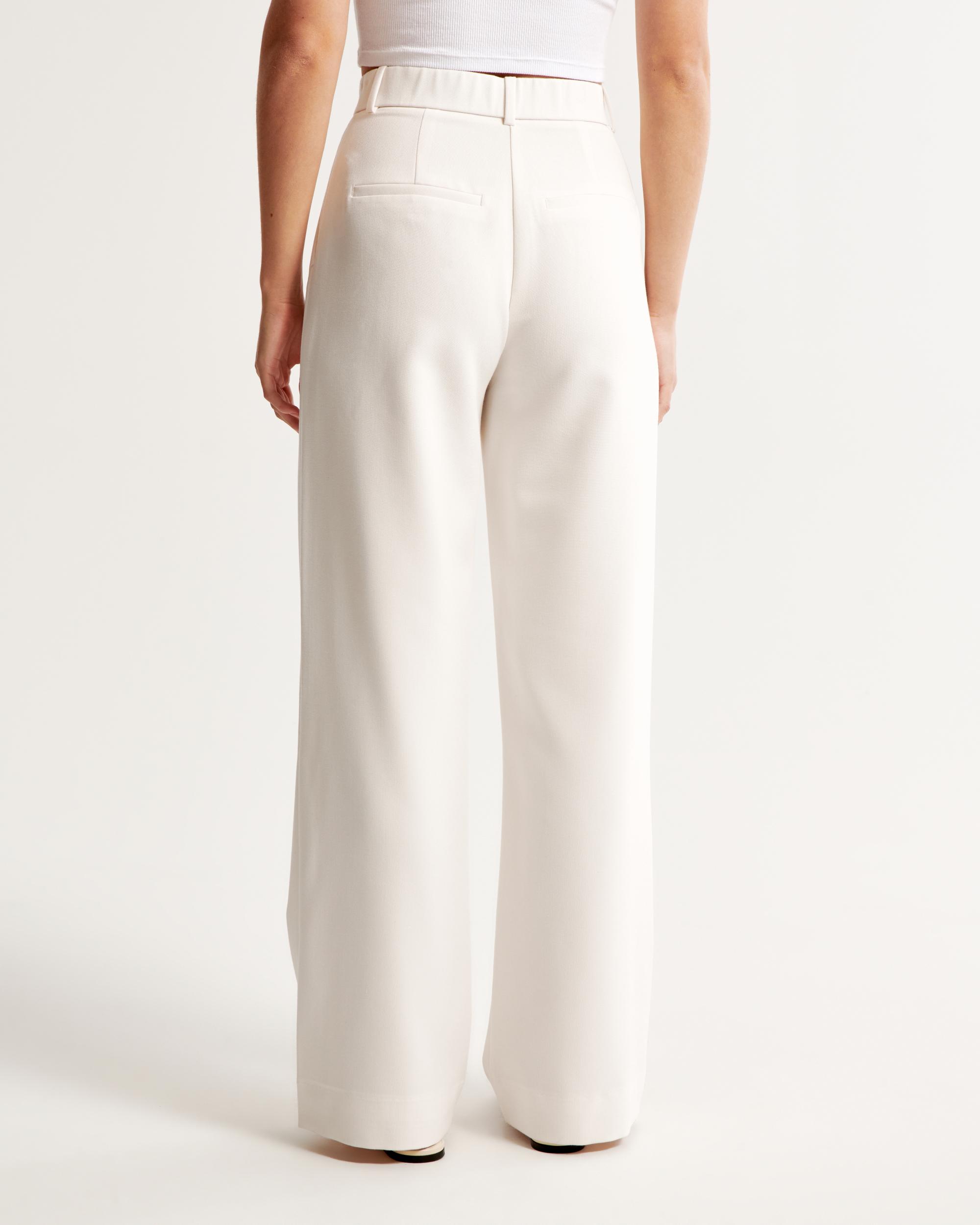 A&F Sloane Tailored Wide Leg Pant Product Image
