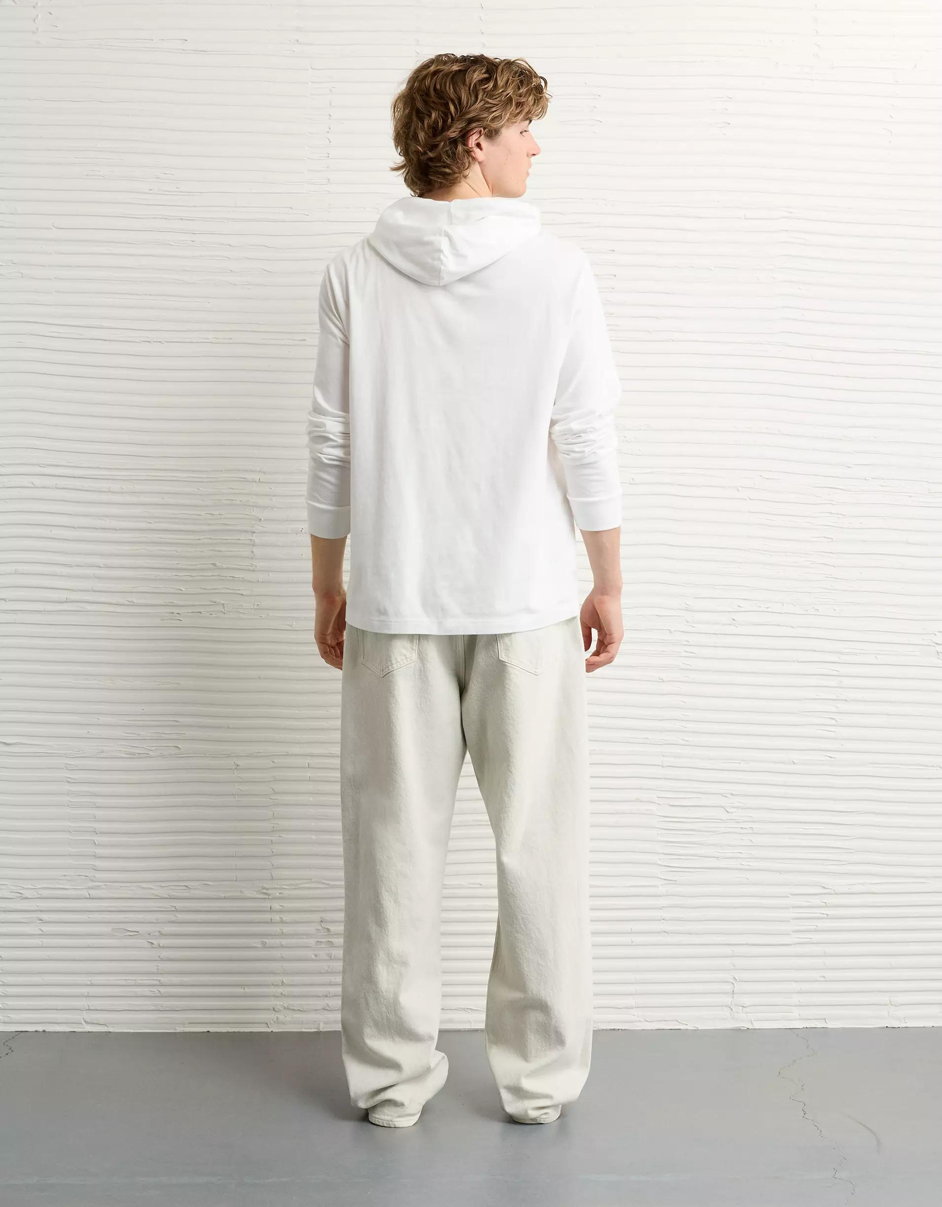 AE Icon Logo Graphic Hoodie T-Shirt Product Image