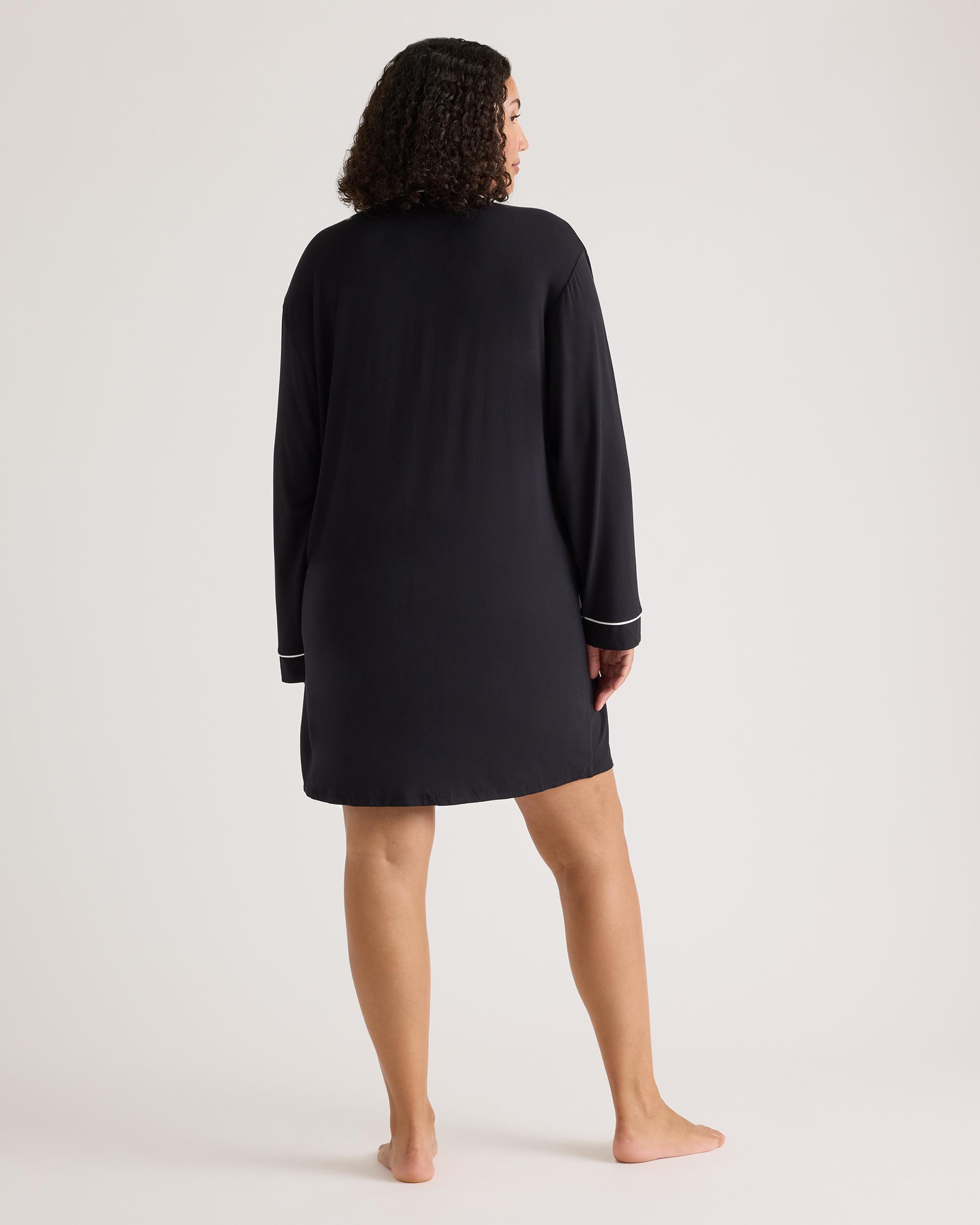 Quince | Women's Bamboo Jersey Sleep Shirt Size XS Product Image