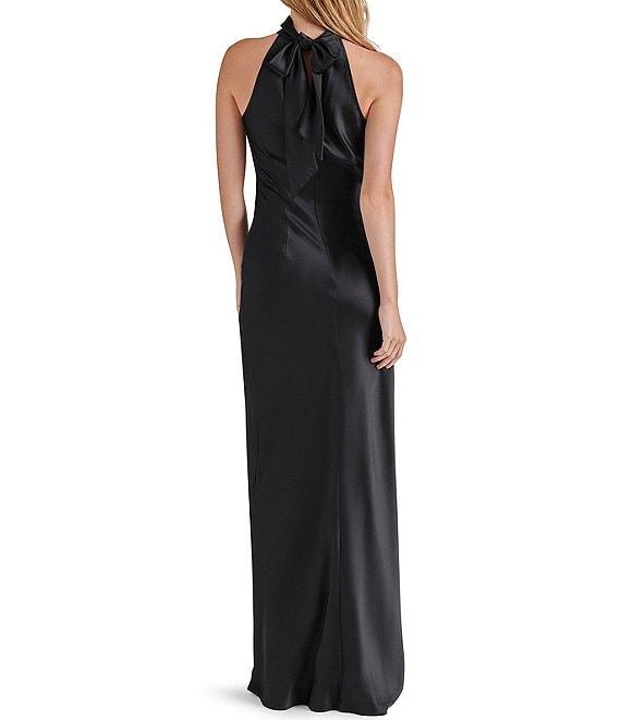 Steve Madden Lara High Neck Sleeveless Maxi Dress Product Image